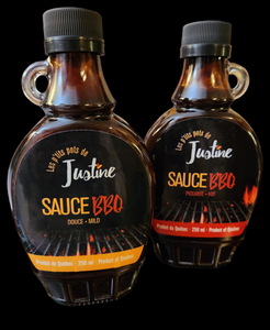 Les p'tits pots de Justine - Sauce BBQ piquante 250ml