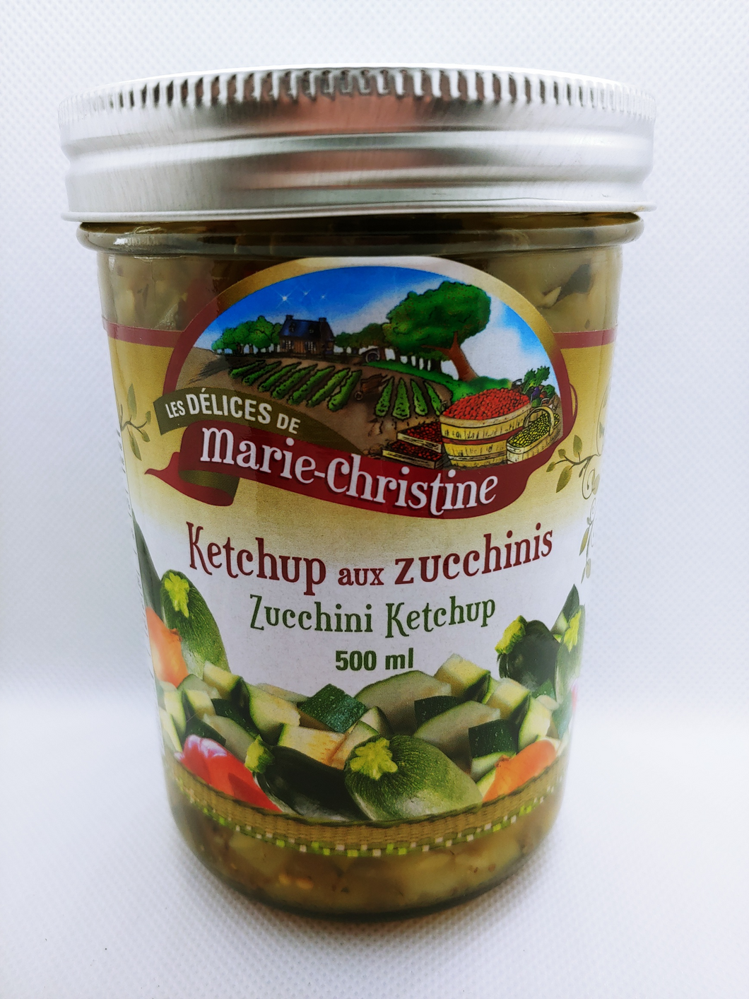 Délices de Marie-Christine - Ketchup aux zucchinis