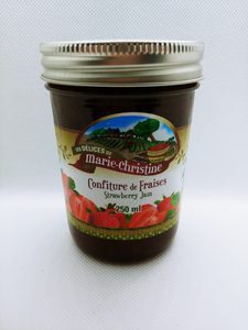 Délices de Marie-Christine - Confiture de fraises 250ml